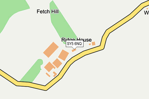 SY5 6NQ map - OS OpenMap – Local (Ordnance Survey)