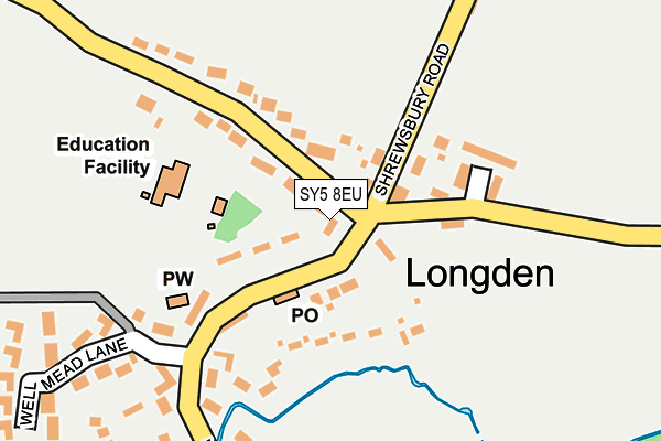 SY5 8EU map - OS OpenMap – Local (Ordnance Survey)