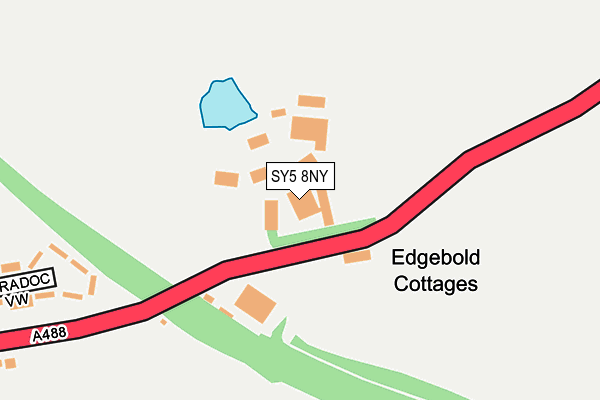SY5 8NY map - OS OpenMap – Local (Ordnance Survey)