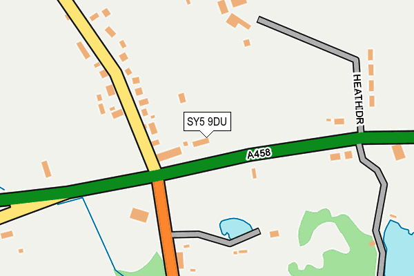 SY5 9DU map - OS OpenMap – Local (Ordnance Survey)