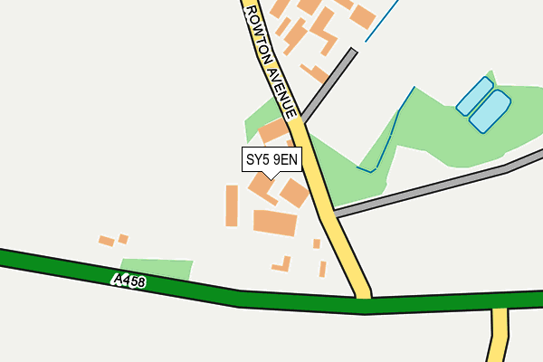 SY5 9EN map - OS OpenMap – Local (Ordnance Survey)