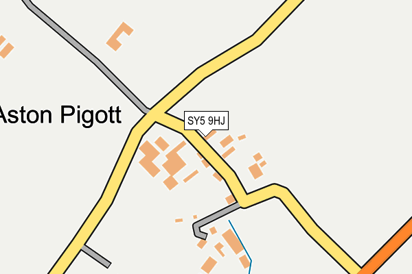 SY5 9HJ map - OS OpenMap – Local (Ordnance Survey)