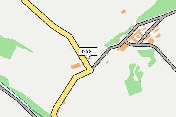 SY5 9JJ map - OS OpenMap – Local (Ordnance Survey)