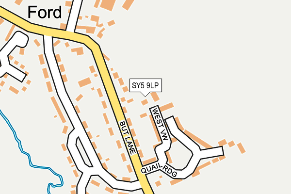 SY5 9LP map - OS OpenMap – Local (Ordnance Survey)