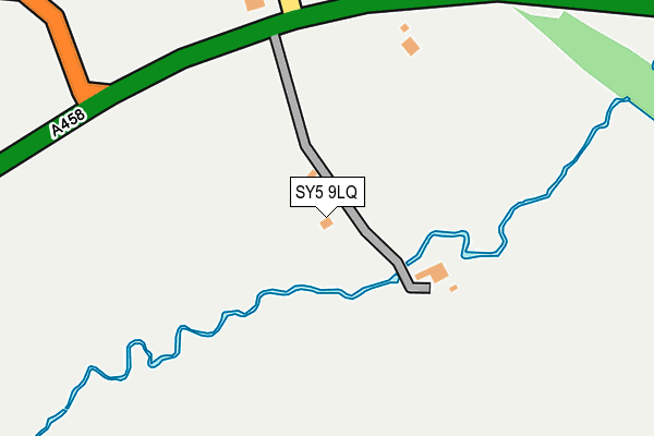 SY5 9LQ map - OS OpenMap – Local (Ordnance Survey)