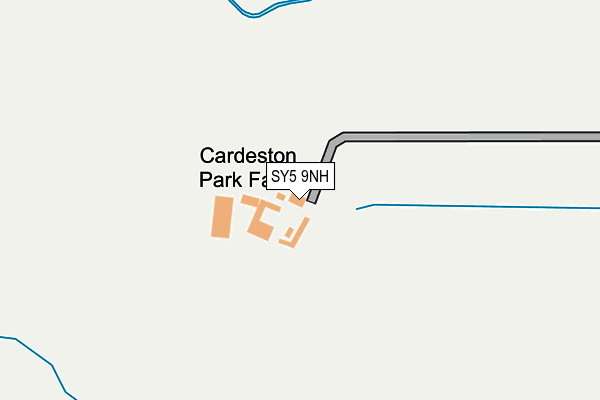 SY5 9NH map - OS OpenMap – Local (Ordnance Survey)