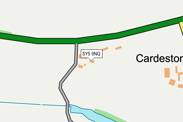 SY5 9NQ map - OS OpenMap – Local (Ordnance Survey)