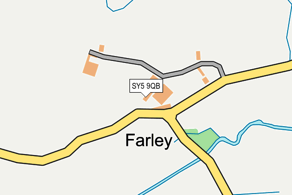 SY5 9QB map - OS OpenMap – Local (Ordnance Survey)