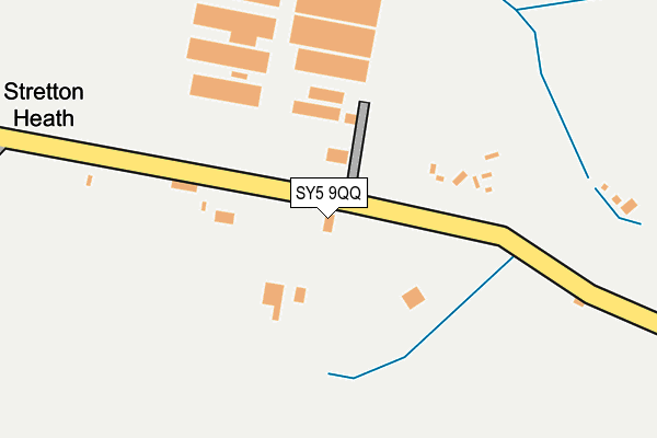 SY5 9QQ map - OS OpenMap – Local (Ordnance Survey)