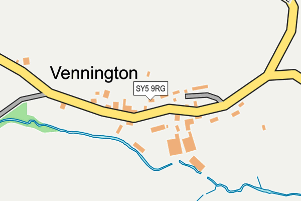 SY5 9RG map - OS OpenMap – Local (Ordnance Survey)