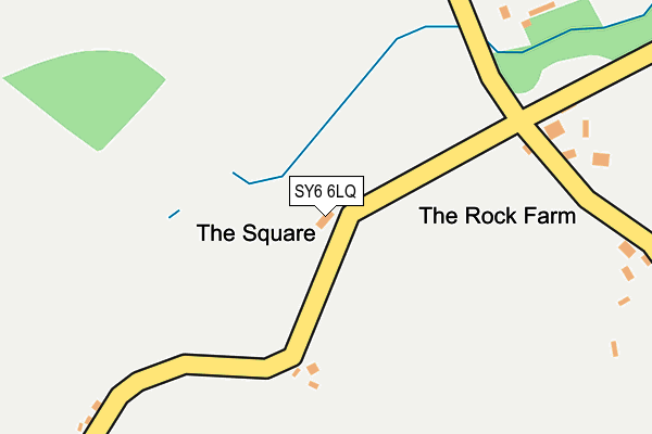 SY6 6LQ map - OS OpenMap – Local (Ordnance Survey)