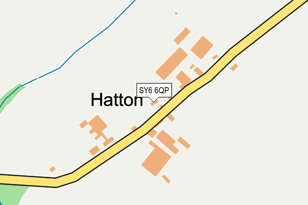 SY6 6QP map - OS OpenMap – Local (Ordnance Survey)