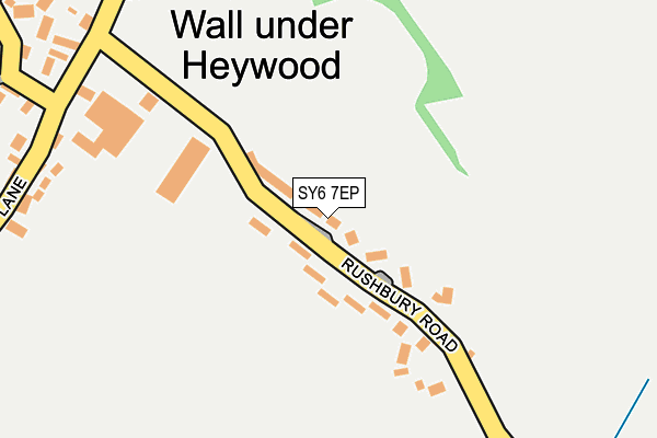 SY6 7EP map - OS OpenMap – Local (Ordnance Survey)