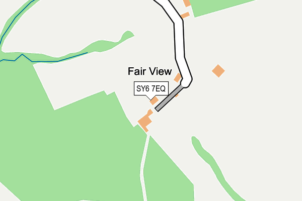 SY6 7EQ map - OS OpenMap – Local (Ordnance Survey)