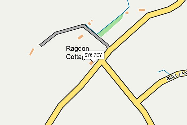SY6 7EY map - OS OpenMap – Local (Ordnance Survey)