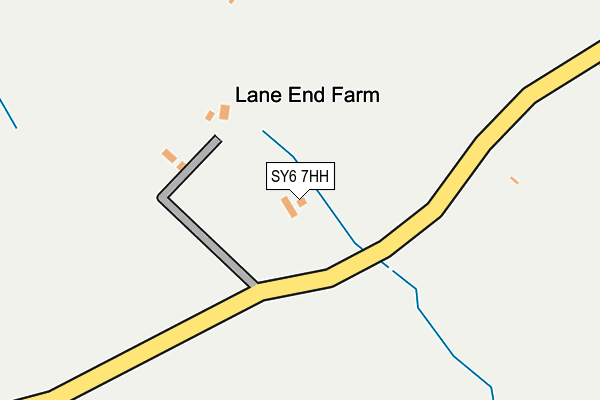 SY6 7HH map - OS OpenMap – Local (Ordnance Survey)