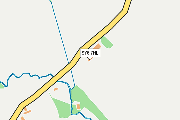 SY6 7HL map - OS OpenMap – Local (Ordnance Survey)