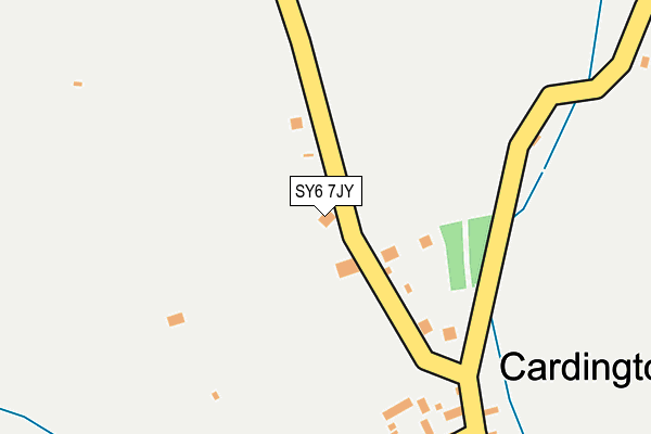 SY6 7JY map - OS OpenMap – Local (Ordnance Survey)