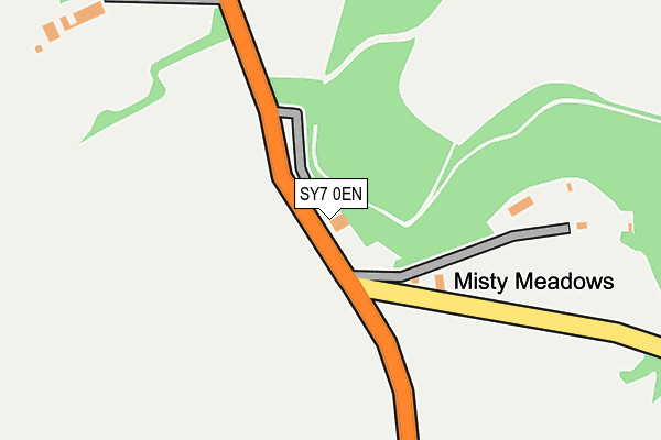 SY7 0EN map - OS OpenMap – Local (Ordnance Survey)