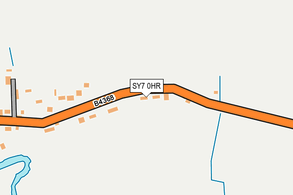 SY7 0HR map - OS OpenMap – Local (Ordnance Survey)