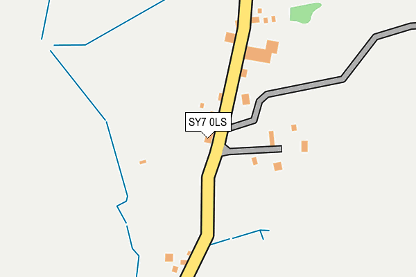 SY7 0LS map - OS OpenMap – Local (Ordnance Survey)