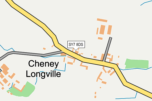 SY7 8DS map - OS OpenMap – Local (Ordnance Survey)