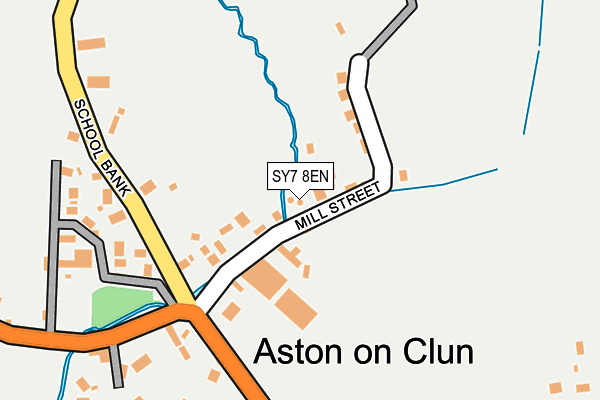 SY7 8EN map - OS OpenMap – Local (Ordnance Survey)