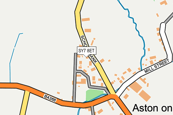 SY7 8ET map - OS OpenMap – Local (Ordnance Survey)