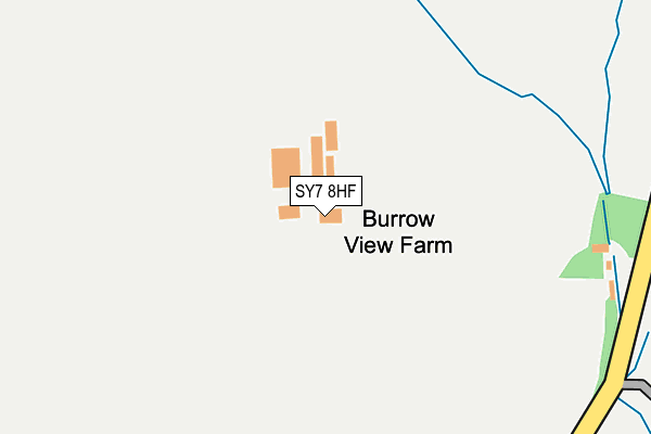 SY7 8HF map - OS OpenMap – Local (Ordnance Survey)