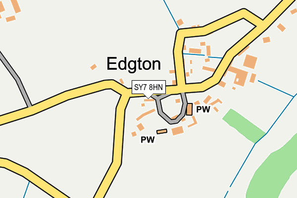 SY7 8HN map - OS OpenMap – Local (Ordnance Survey)