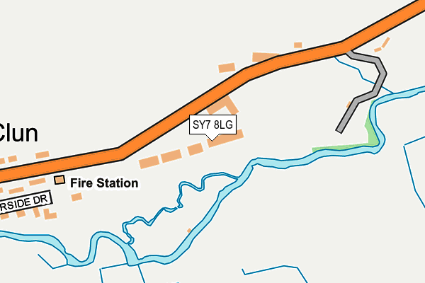 SY7 8LG map - OS OpenMap – Local (Ordnance Survey)