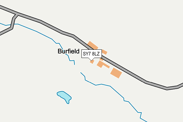 SY7 8LZ map - OS OpenMap – Local (Ordnance Survey)