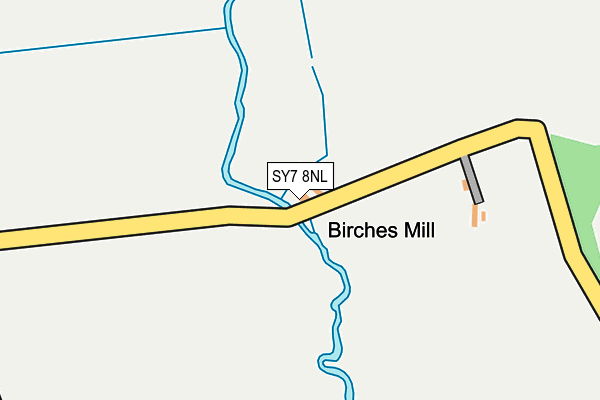 SY7 8NL map - OS OpenMap – Local (Ordnance Survey)