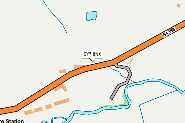 SY7 8NX map - OS OpenMap – Local (Ordnance Survey)