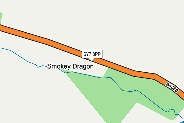 SY7 8PP map - OS OpenMap – Local (Ordnance Survey)