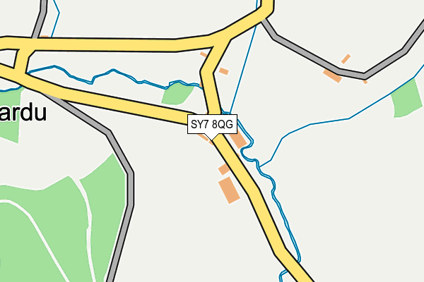 SY7 8QG map - OS OpenMap – Local (Ordnance Survey)