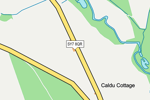 SY7 8QR map - OS OpenMap – Local (Ordnance Survey)