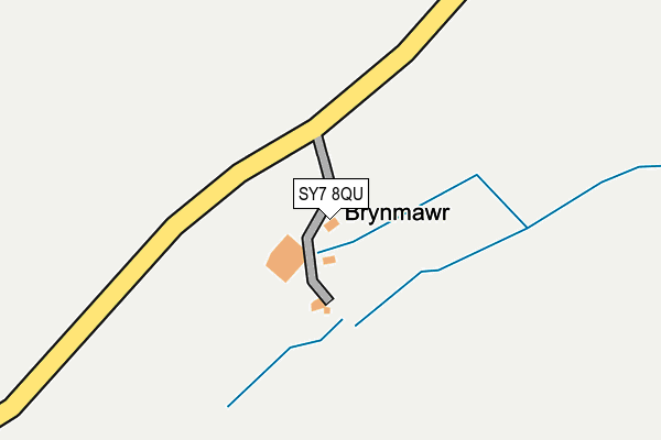 SY7 8QU map - OS OpenMap – Local (Ordnance Survey)