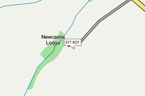 SY7 8QY map - OS OpenMap – Local (Ordnance Survey)