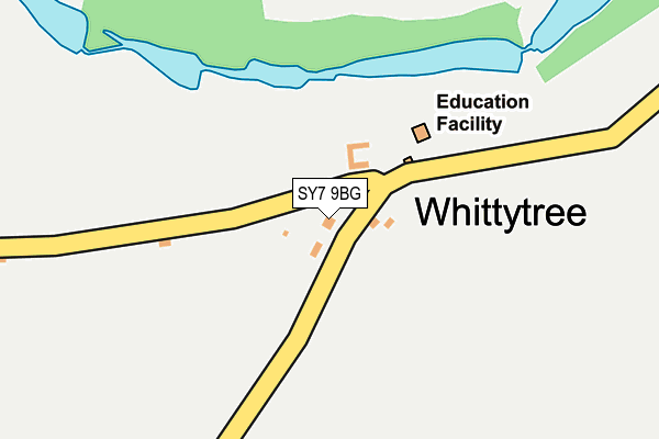 SY7 9BG map - OS OpenMap – Local (Ordnance Survey)