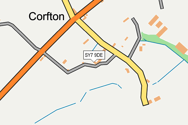 SY7 9DE map - OS OpenMap – Local (Ordnance Survey)