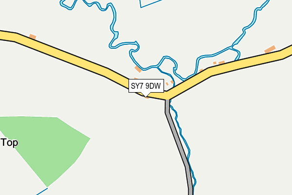SY7 9DW map - OS OpenMap – Local (Ordnance Survey)