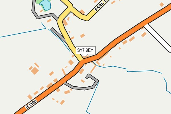 SY7 9EY map - OS OpenMap – Local (Ordnance Survey)