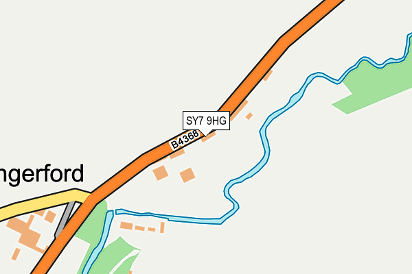 SY7 9HG map - OS OpenMap – Local (Ordnance Survey)