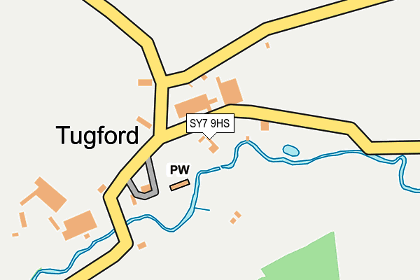 SY7 9HS map - OS OpenMap – Local (Ordnance Survey)