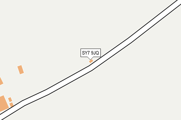SY7 9JQ map - OS OpenMap – Local (Ordnance Survey)