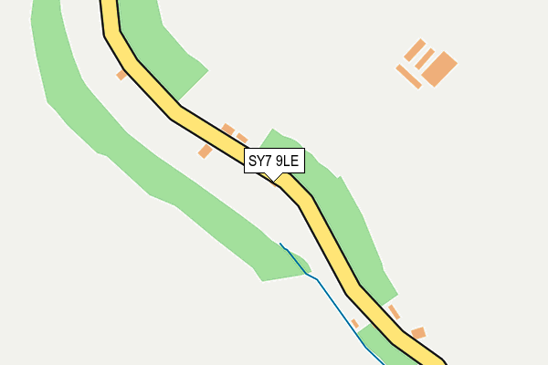 SY7 9LE map - OS OpenMap – Local (Ordnance Survey)