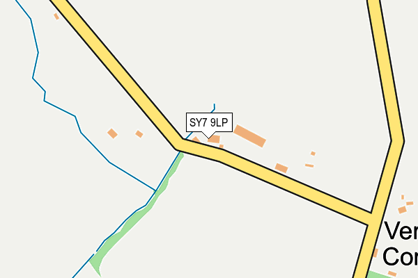 SY7 9LP map - OS OpenMap – Local (Ordnance Survey)