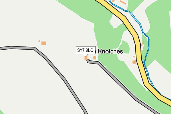 SY7 9LQ map - OS OpenMap – Local (Ordnance Survey)