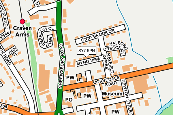 Craven Arms Shropshire Map Sy7 9Pn Maps, Stats, And Open Data